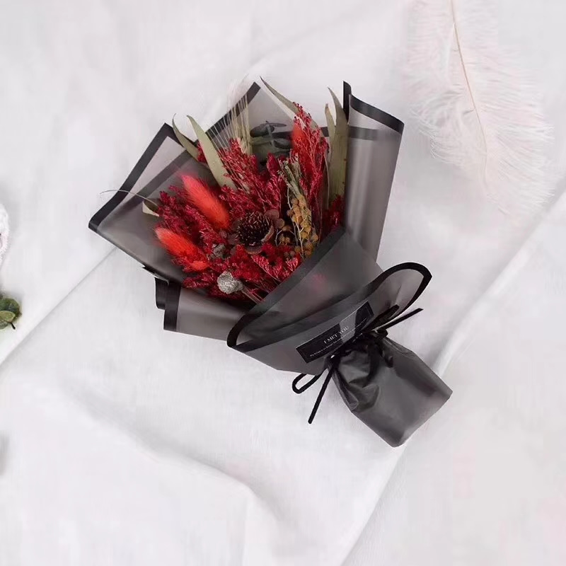 فیلم بسته بندی گل مات تک رنگ تک رنگ حلقه ای سنگین MYHC-05