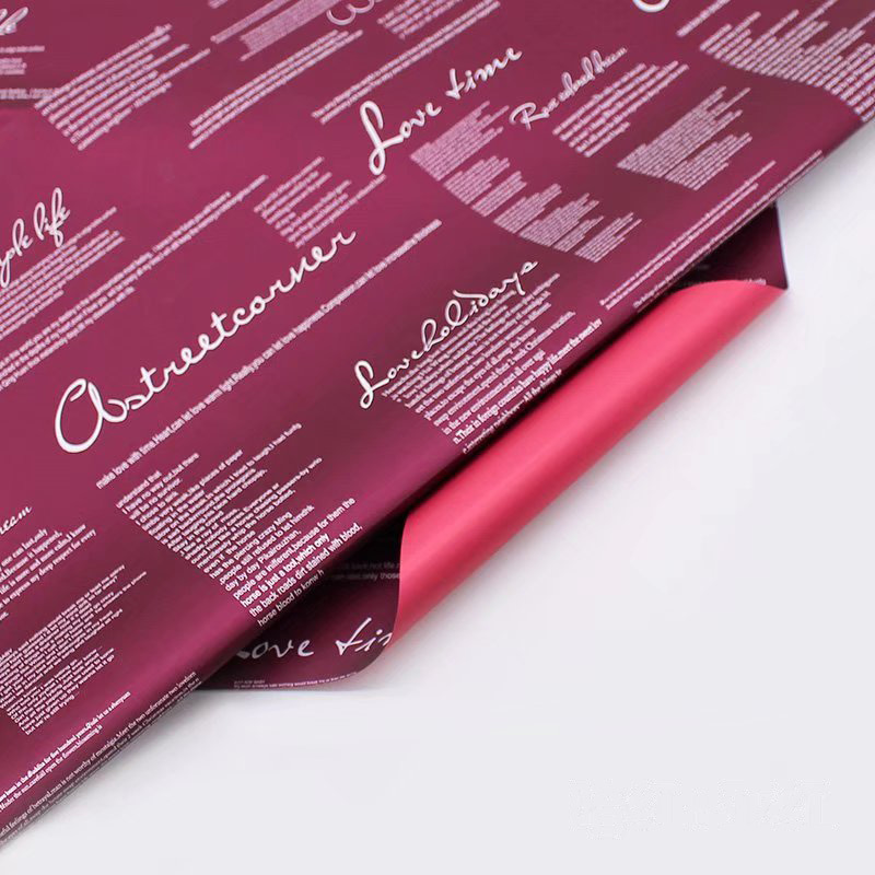 MYHC-20 تزیین انگلیسی Ouya Paper Pearl Film Film Paper Flower Paper