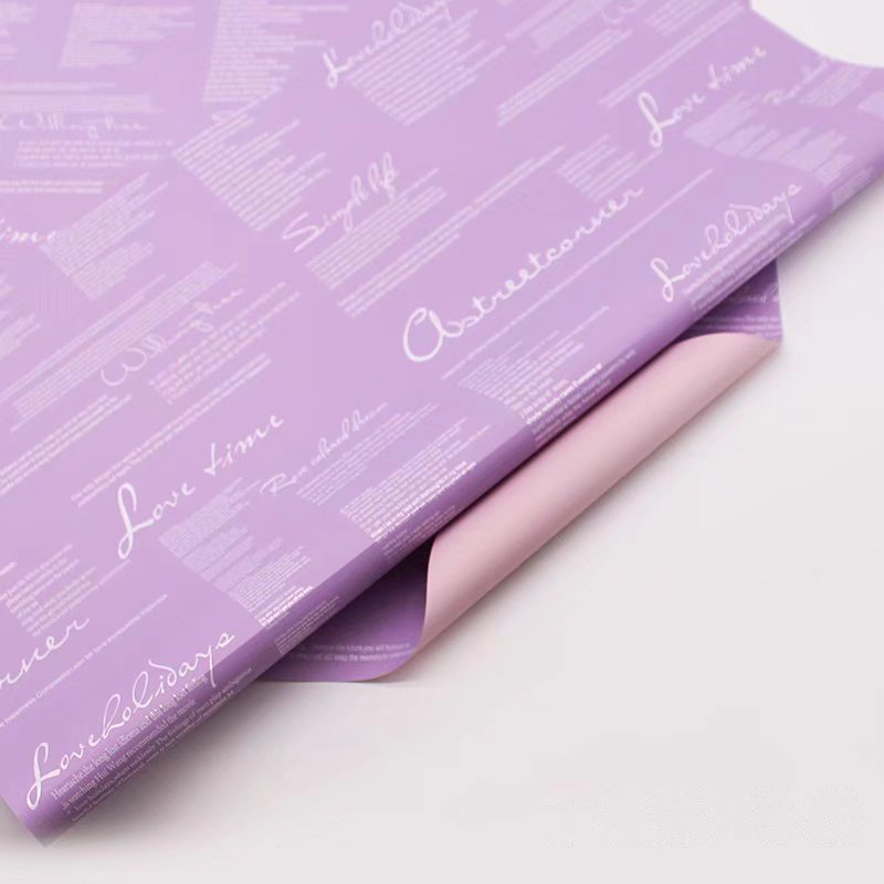 MYHC-20 تزیین انگلیسی Ouya Paper Pearl Film Film Paper Flower Paper