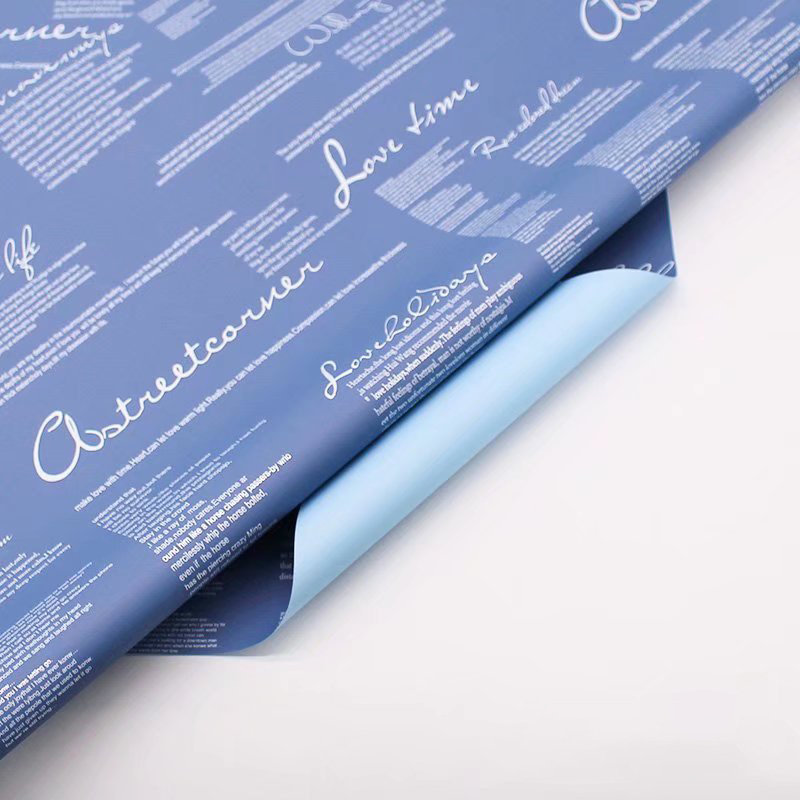 MYHC-20 تزیین انگلیسی Ouya Paper Pearl Film Film Paper Flower Paper