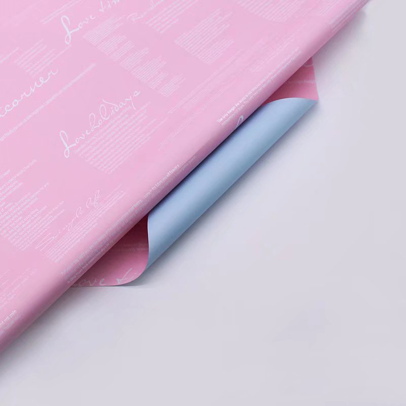 MYHC-20 تزیین انگلیسی Ouya Paper Pearl Film Film Paper Flower Paper