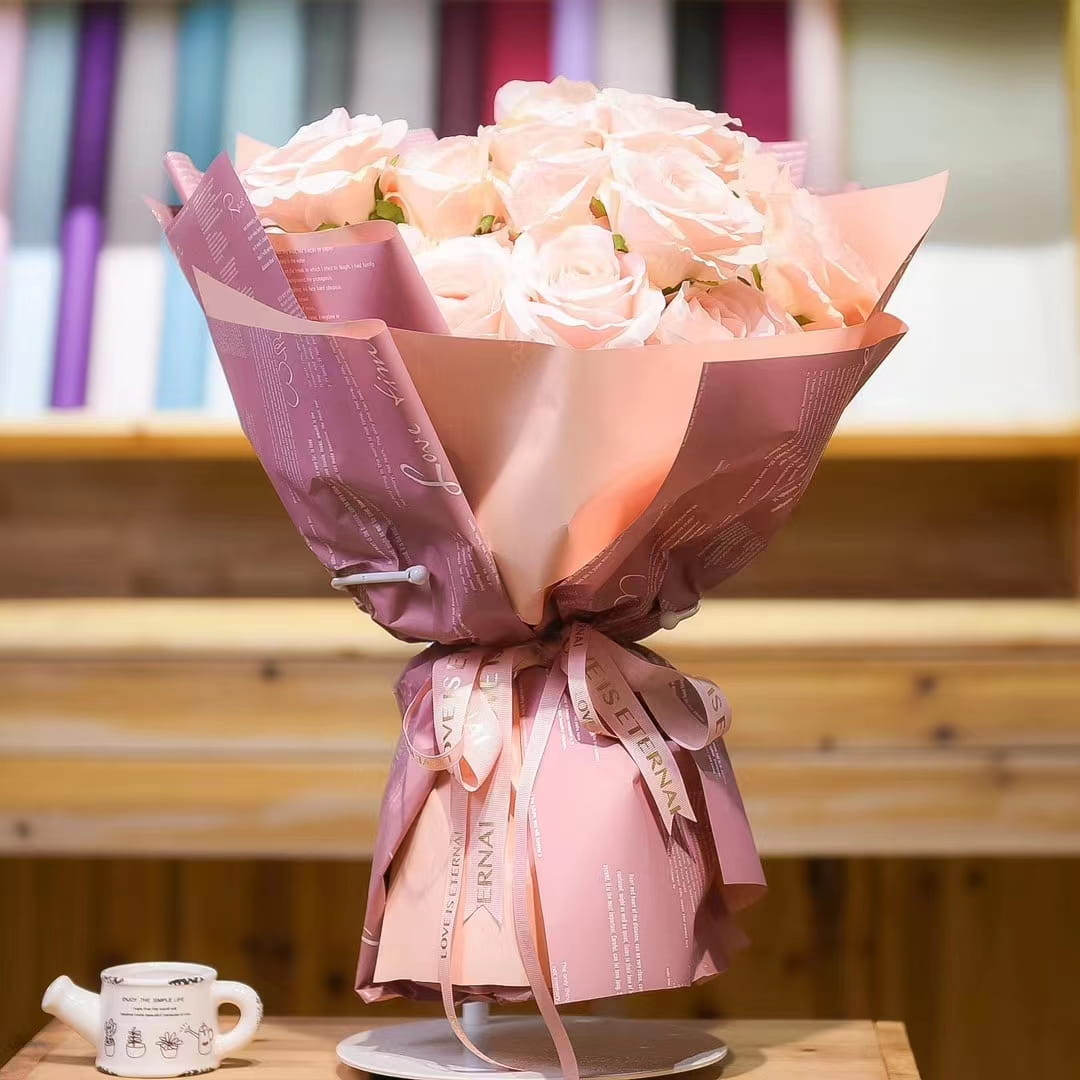 MYHC-20 تزیین انگلیسی Ouya Paper Pearl Film Film Paper Flower Paper