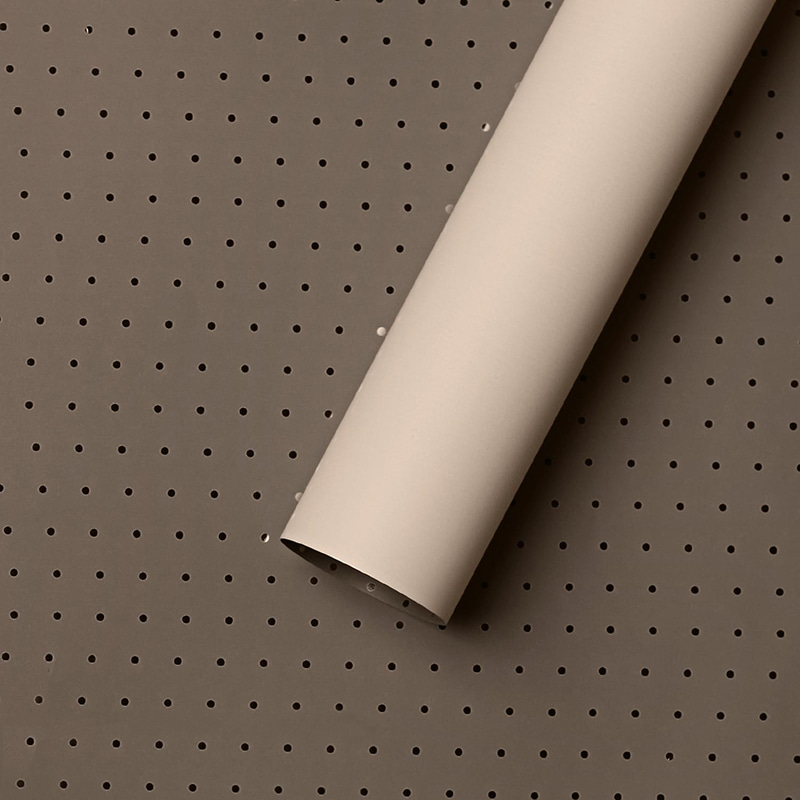 فیلم بسته بندی گل پنبه ای دو طرفه دو رنگ با روکش آلومینیومی MYHC-34 Dot Decoration