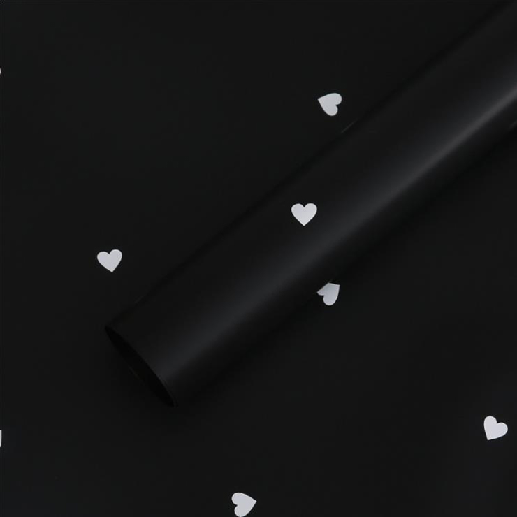 فیلم بسته بندی گل پنبه ای MYHC-63 Little Love Decoration Film Pearlescent Bopp
