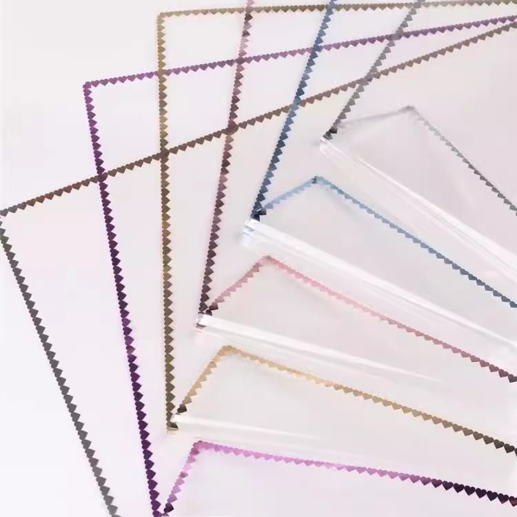 فیلم بسته بندی گل شفاف MYHC-73 Lace Glitter Opp