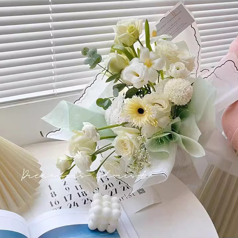 کاغذ بسته بندی گل فیلم ژله ای گلبرگ