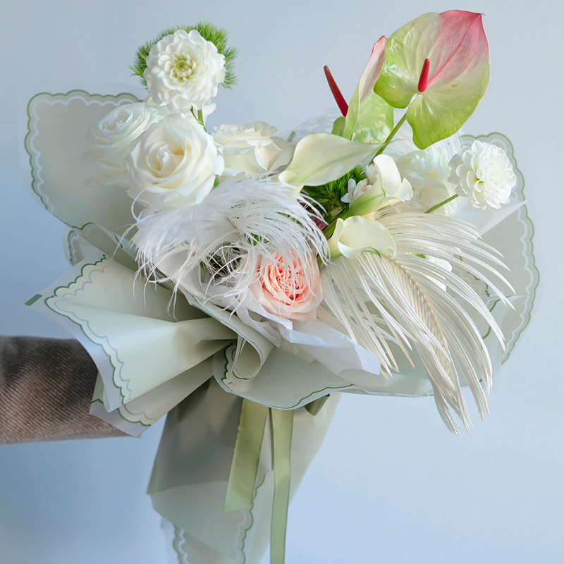 کاغذ بسته بندی گل فیلم ژله ای گلبرگ