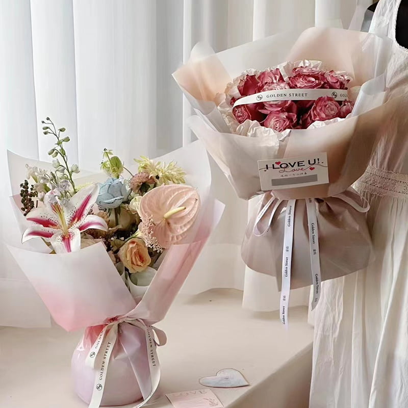 کاغذ بسته بندی گل OPP 4.5 میل
