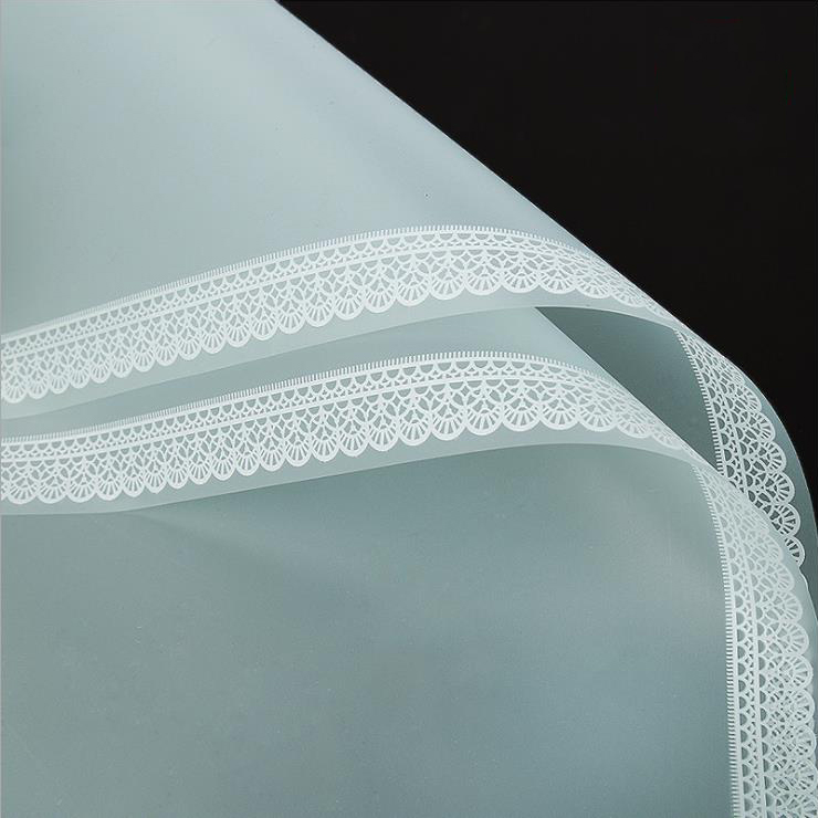 Lace matte flower wrapping paper