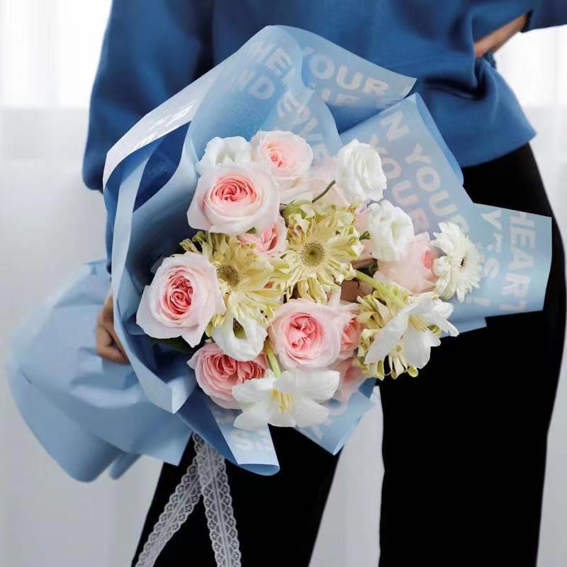 کاغذ کادو با کلمات هنری