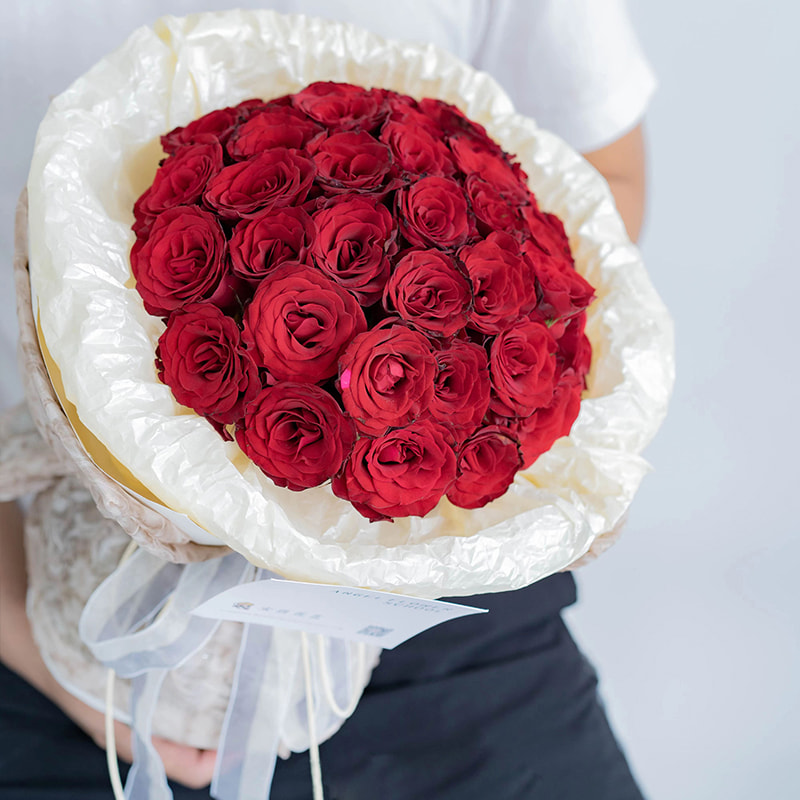 کاغذ گلابی برفی رنگارنگ بسته بندی گل
