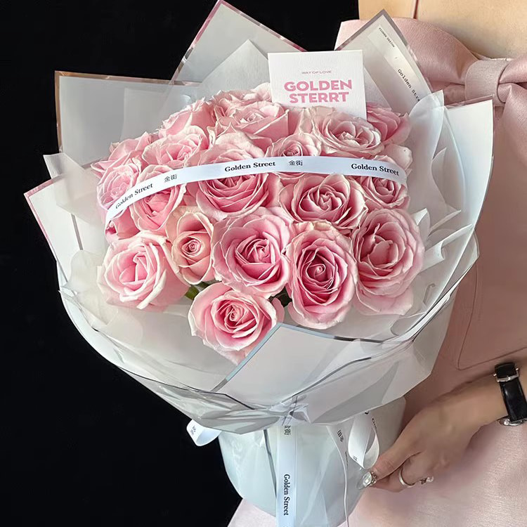 کاغذ بسته بندی گل فیلم آب براق یون نقره