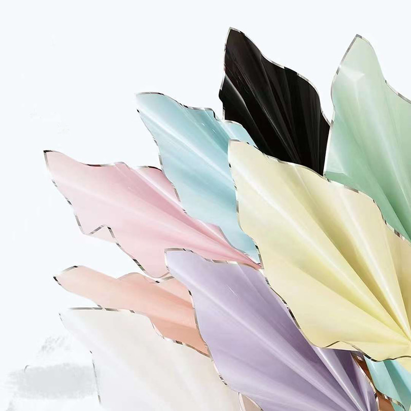 کاغذ بسته بندی گل فیلم آب براق یون نقره