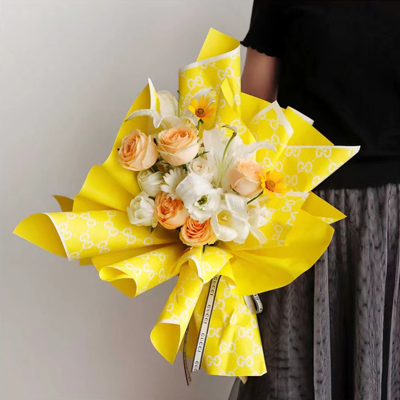کاغذ بسته بندی شیک G-Flower
